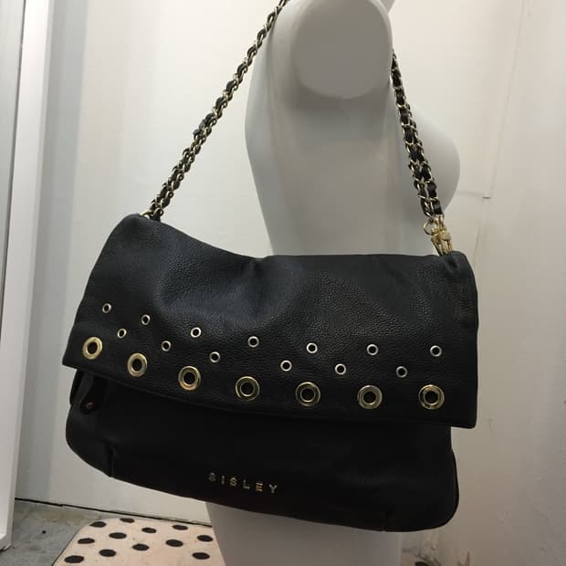 시슬리 아일렛 체인 숄더백