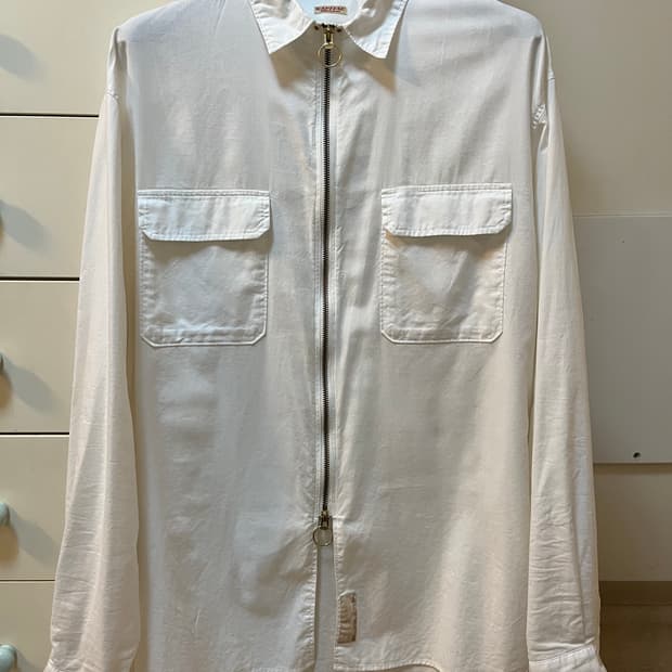 캐피탈 OX 드리즐러 워크 셔츠 화이트