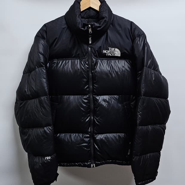 노스페이스 눕시 구스패딩 S 국내95