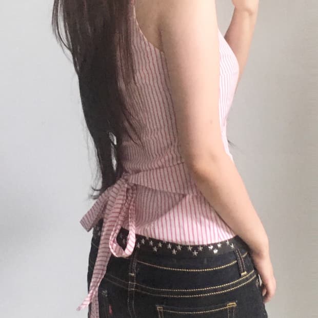 폴로 랄프로렌 핑크 스트라이브 셔츠