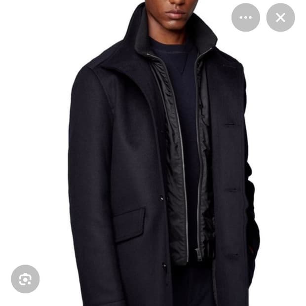 [100] 휴고보스 캐시미어 반코트