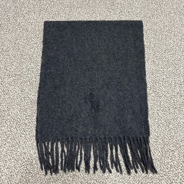 [택포,램스울100] 폴로 랄프로렌 이태리 머플러 목도리 [A+]