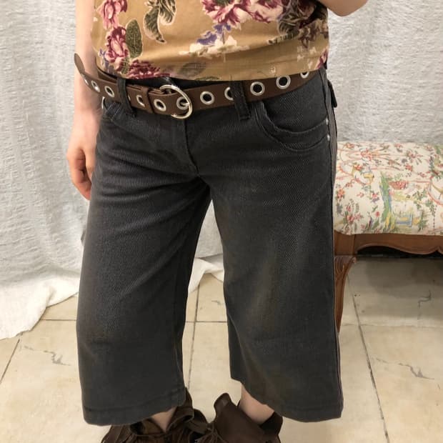 dark roast capri pants