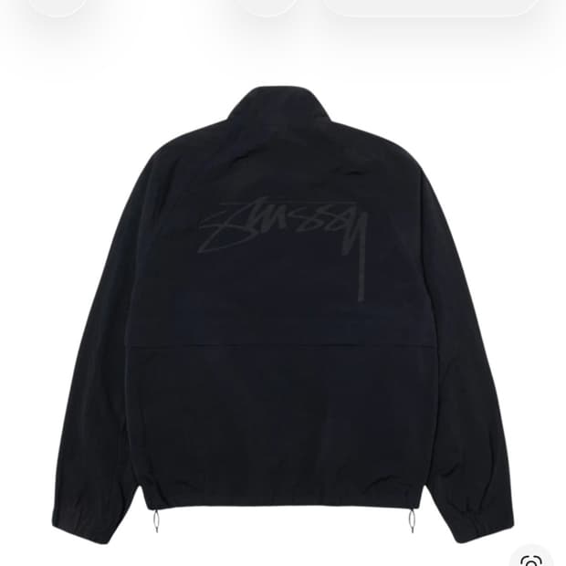 스투시 웜업 자켓 XL 블랙 새상품