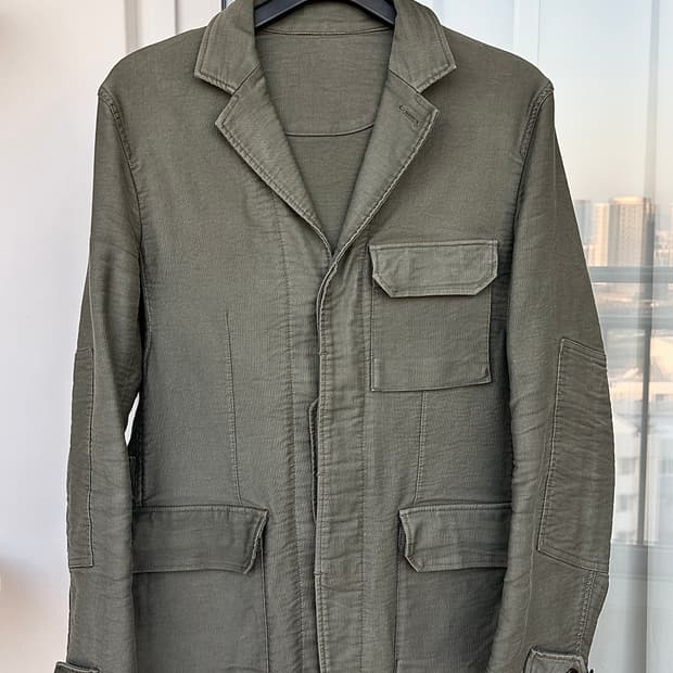 저널스탠다드 워시드 코튼 블레이저 재킷 M