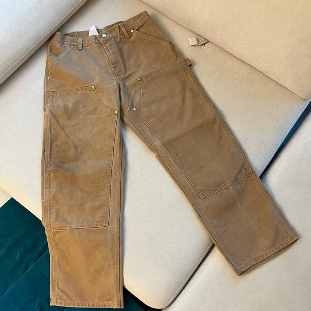 90s Carhartt double knee (made in USA )