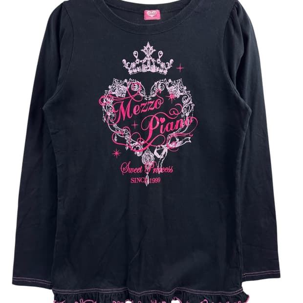 메조피아노 프린팅 롱슬리브1452