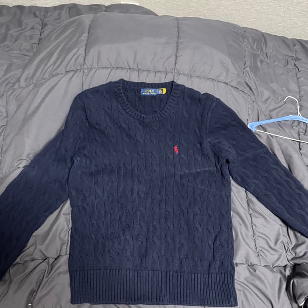 폴로 랄프로렌 케이블 니트
