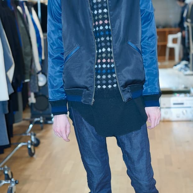 라드뮤지션 페어아일 모헤어 캐시 혼방 가디건