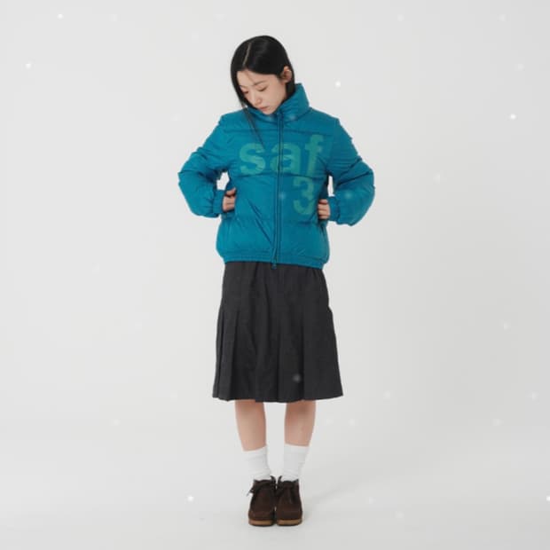 사파리스팟 1/2 패딩 [1사이즈]