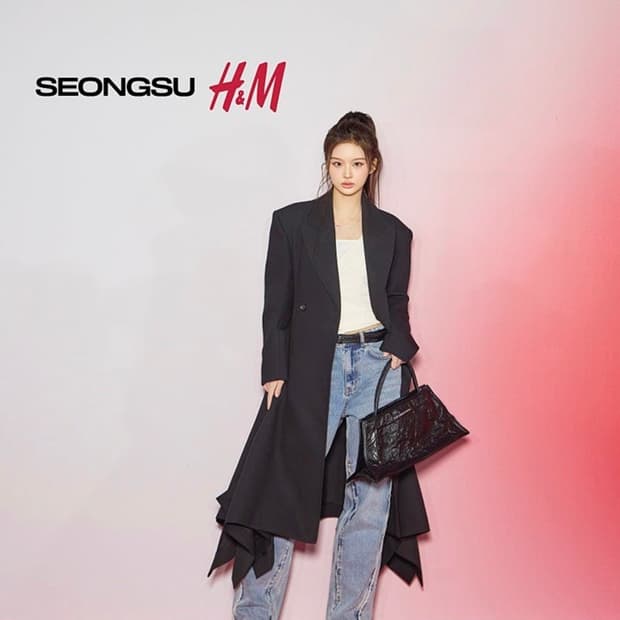 글렌마틴스 h&m 울 코트 