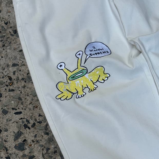 슈프림 × Daniel Johnston (2020) Pants