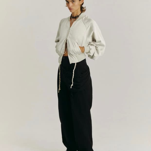 혜인서 리버시블 블루종 봄버 자켓 4