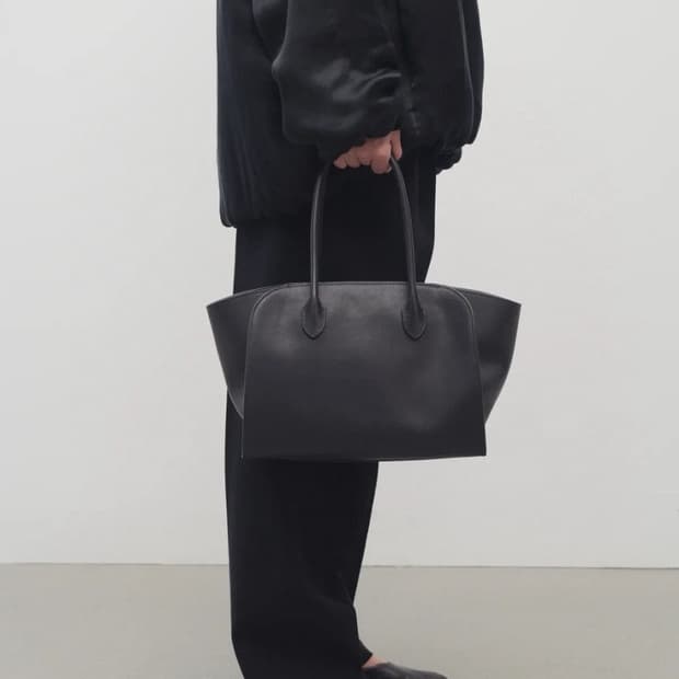 The row 더로우 말로백 12 새들 블랙