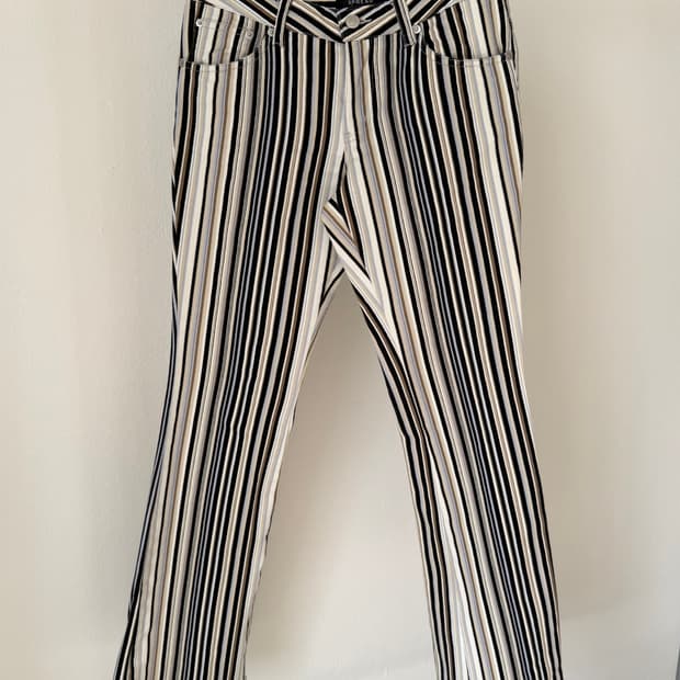 빈티지 스트라이프 팬츠
