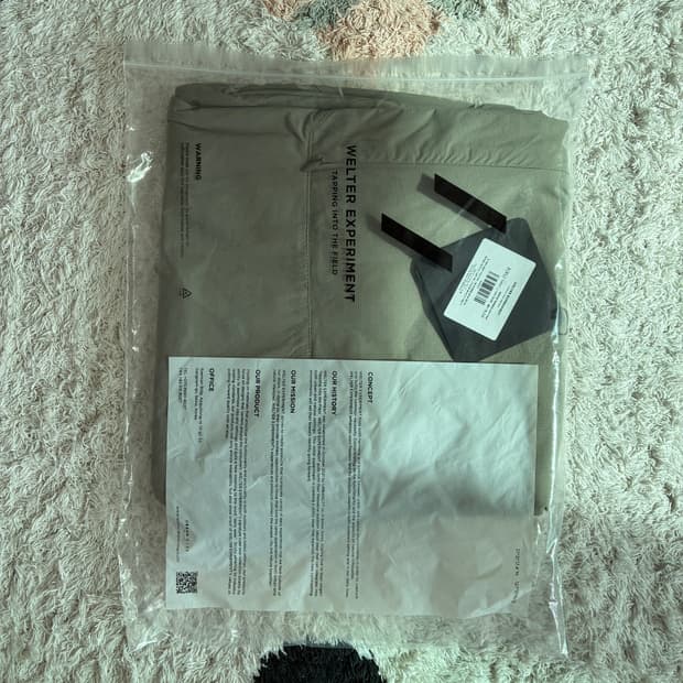 웰터 익스페리먼트 립스탑 팬츠