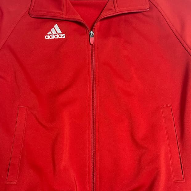정품/아디다스 삼선 레드 빨강 트랙탑/져지 (유로파)