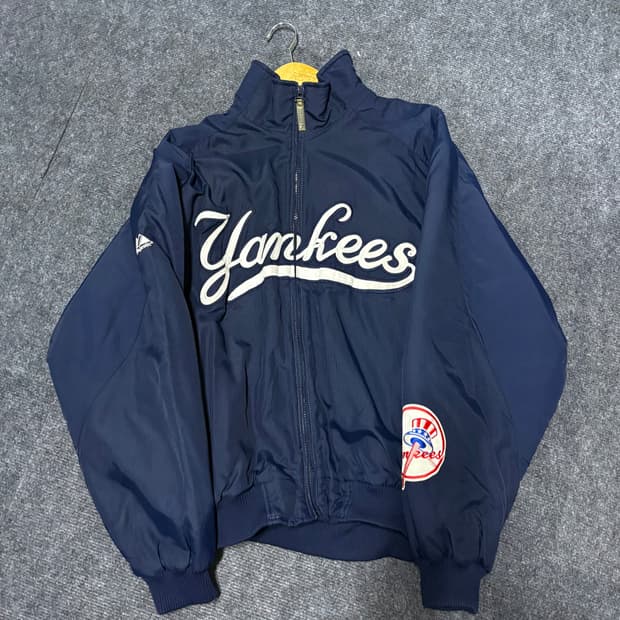 마제스틱 양키스 자켓 오왼