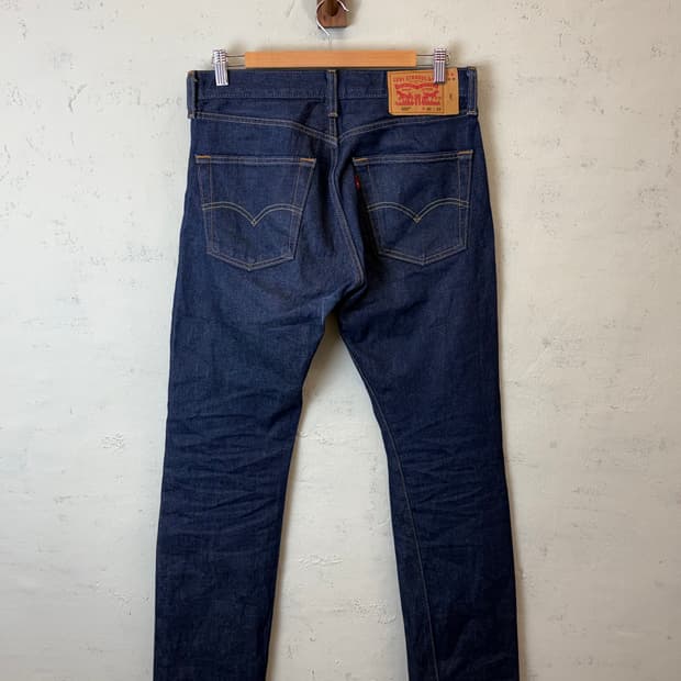 리바이스 501 진청 데님팬츠