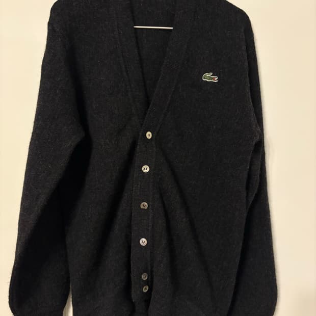 남녀공용 라코스테 가디건