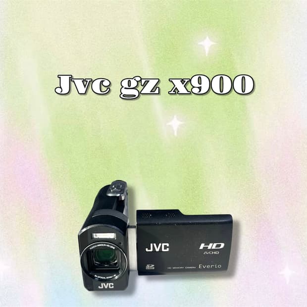 ✔️주인장 최애기종/ A급/ jvc x900 빈티지 캠코더