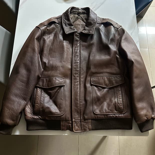 (110~115) 라운드트리앤요크 리얼레더 G-1 자켓/무스탕