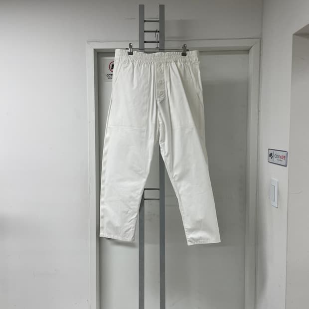 BARBARA ALAN 화이트 팬츠 S(W)
