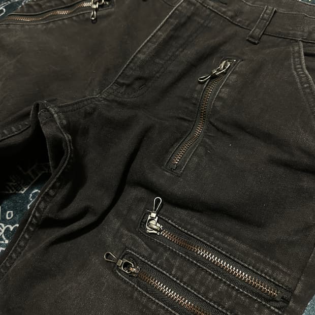 Vintage black skinny jean