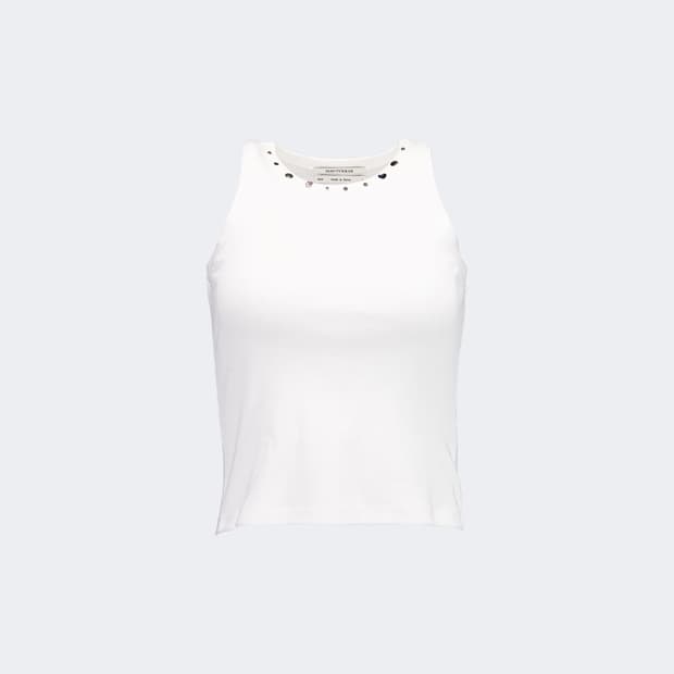 Naviverse 나비버스 Necklace top white