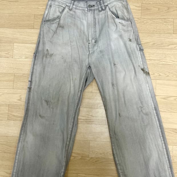 Ancellm 안셀름 에이징 페인터 팬츠 그레이