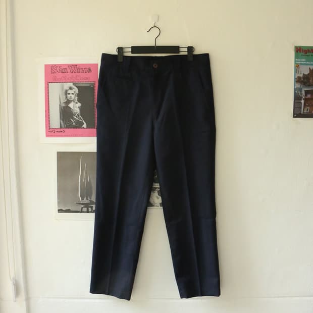 준야 와타나베 네이비 트라우저