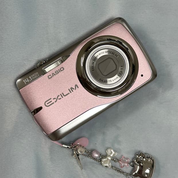 (핑크, 작례o) Casio exilim 카시오 엑슬림 z550 