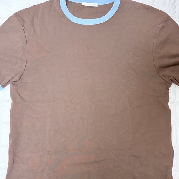 자라 25 s/s 링거티 브라운 M사이즈