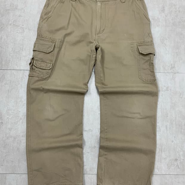 Red head 베이지 카고 팬츠 #697