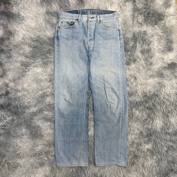 90s Levi’s usa 501 연청 faded
