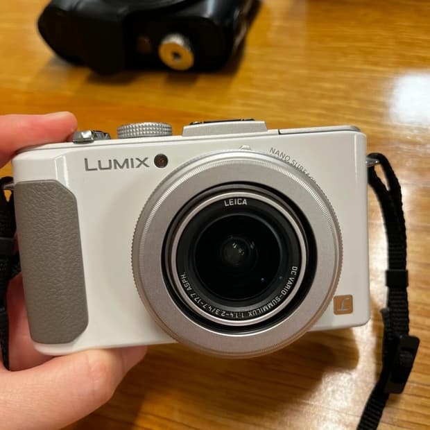 파나소닉 루믹스 DMC-LX7 카메라 화이트