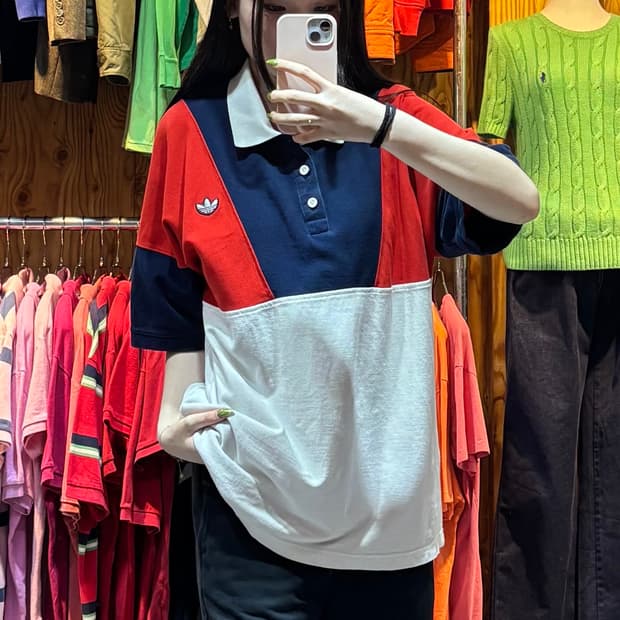 XL 아디다스 컬러믹스 PK 카라 반팔
