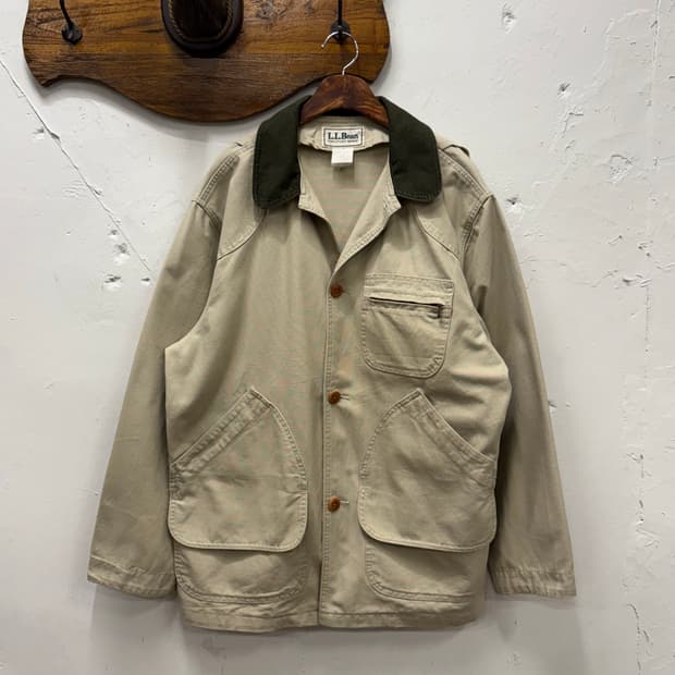 L) 70-80s USA L.L.Bean Cotton Field Jack