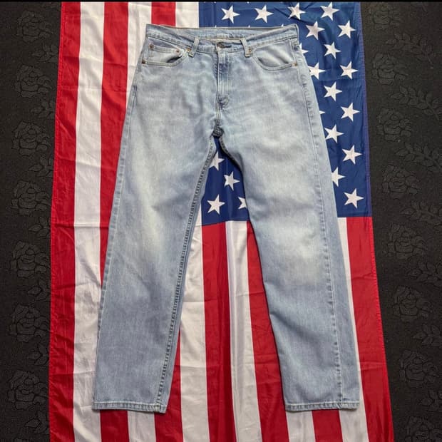 리바이스 550 연청 33 32