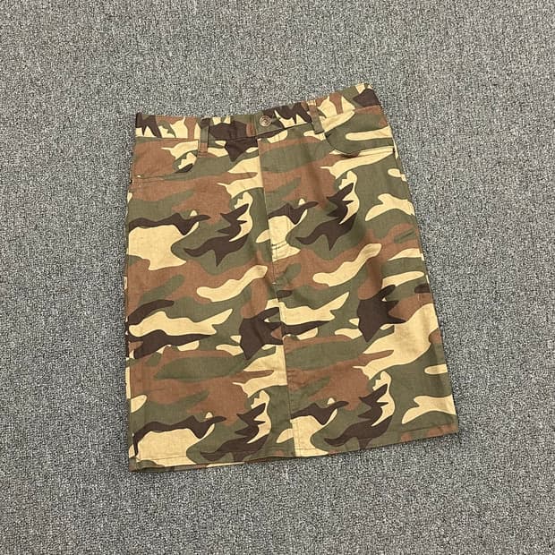 L)Japanese vintage 카모 미니 스커트