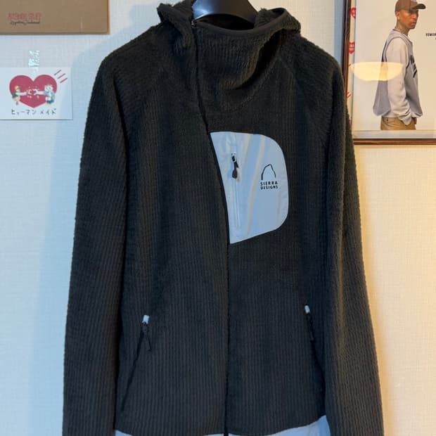 (2XL)시에라디자인 모스 폴라텍 알파 다이렉트 후드집업 차콜