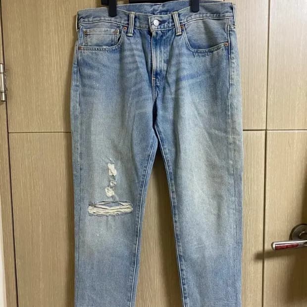 [LEVIS] 리바이스 511 워싱 데미지 데님 34사이즈
