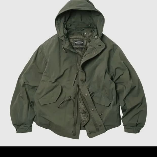 (새제품) 프리즘웍스 오스카 피쉬 자켓 후드 야상 점퍼 M  25년