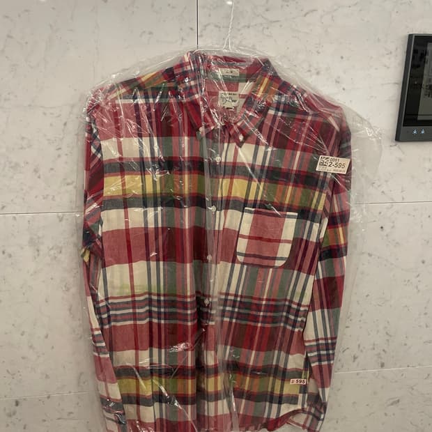 제이크루 마드라스 체크 셔츠