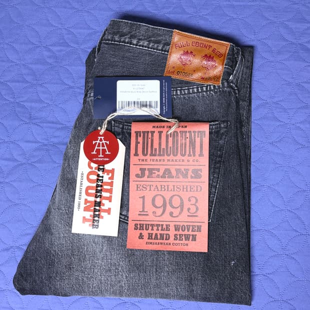 풀카운트 0105 블랙 다트포드 32사이즈 (페인트버전)