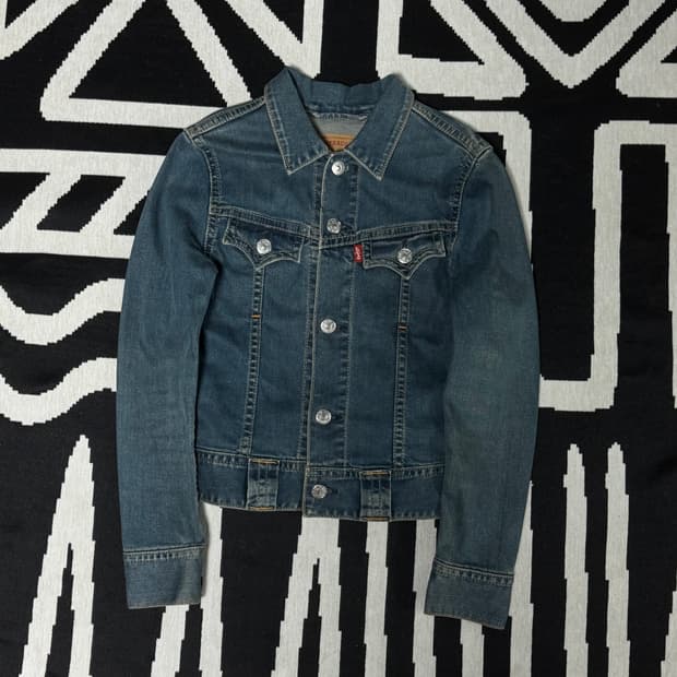 리바이스 70905 데님 청자켓 90
