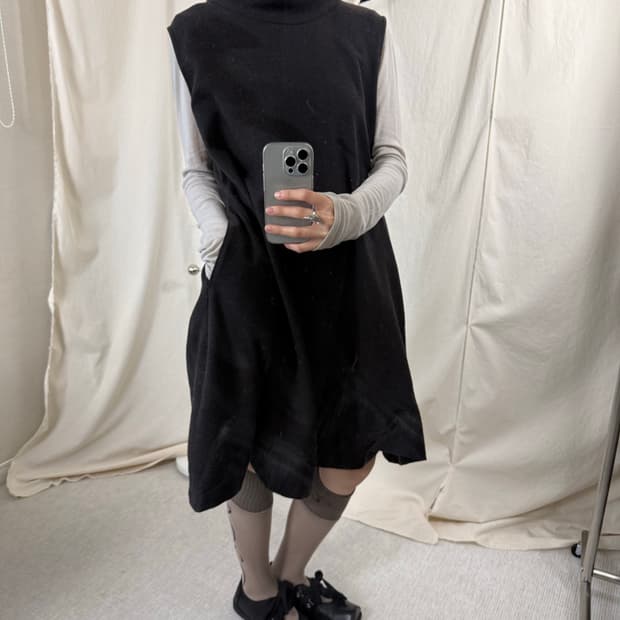 JIU (慈雨) 튜닉 드레스