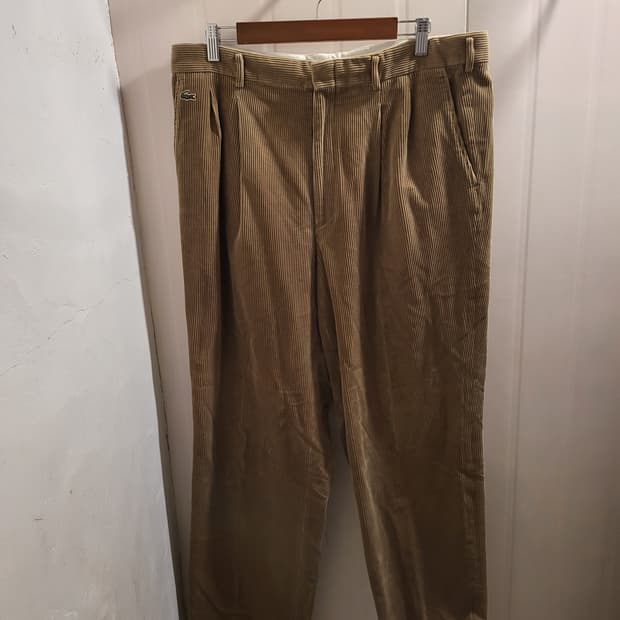 라코스테  코듀로이 바지