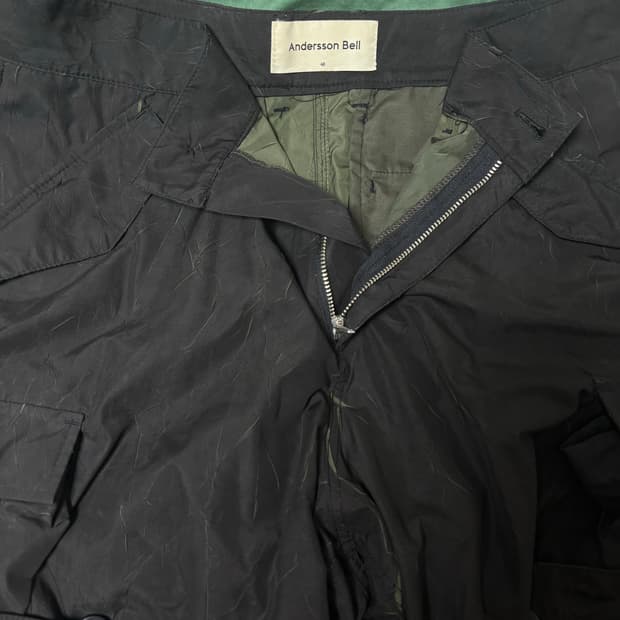 앤더슨벨 크랙 카고팬츠
