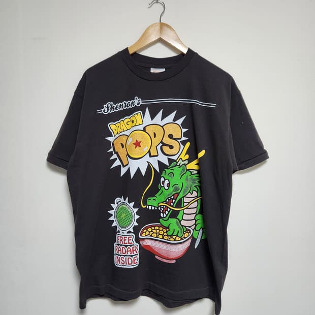 드래곤볼 팝스 빅프린팅 티셔츠 XL